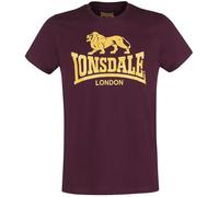 Lonsdale London Logo T-Shirt red 5XL