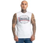 Lonsdale London Men's St.Agnes Slim Fit Tank Top White