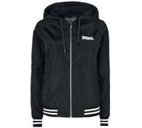 Lonsdale London Meriden Women's Hooded Jacket Black Basics Casual Wear Streetwear