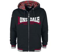 Lonsdale London Nateby Hoodie Jacket black XXL