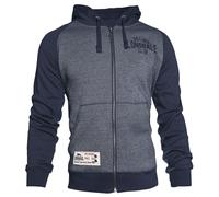 Lonsdale London Slough Hoodie Jacket mottled blue M