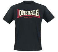 Lonsdale London Two Tone T-Shirt black XL