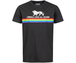Lonsdale Loves all Colours T-Shirt Nelson, 3rd generation LLAC theme t-shirt