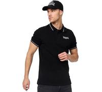 Lonsdale Causton Short Sleeve Polo Black 3XL Men