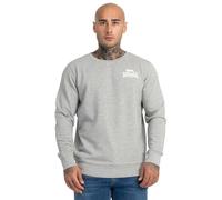 Lonsdale Men Sweatshirt Longridge, Color:Marl Grey, Size:M