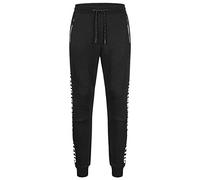 Lonsdale Men's Alston Casual Trousers - Black - One Size