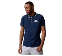 Lonsdale Men's Ballygalley Polo Shirt, Dark Navy/White, M
