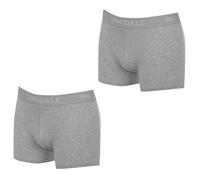 Lonsdale Men's Boxer Shorts Pack of 2, gray, L
