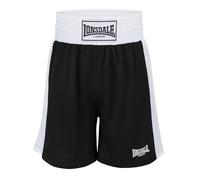 Lonsdale Mens Boxing Shorts Black/White S