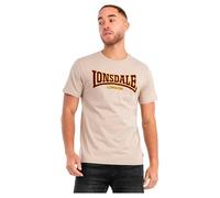 Lonsdale Men's Classic T-Shirt, Sand, M