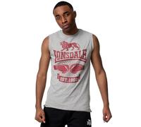 Lonsdale Men's Cleator T-Shirt Marl Grey
