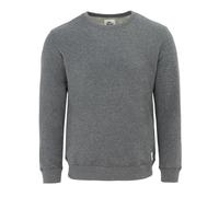 Lonsdale Mens Crew Sweat Long Sleeve Cotton Sweater DK. Grey Marl XL