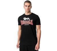 Lonsdale Cromane Short Sleeve T-shirt Black M Men