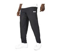 Lonsdale Mens Essential OH Woven Open Hem Woven Track Pants Black M