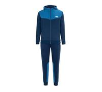 Lonsdale Mens Fleece Tracksuit Navy/Royal S