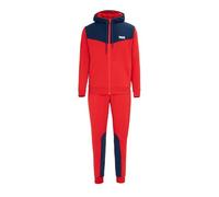 Lonsdale Mens Fleece Tracksuit Red/navy XXL