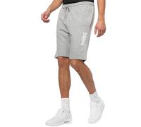 Lonsdale Fringford Sweat Shorts Grey L Men