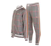 Lonsdale Gent Tracksuit Mens XS Beige Check
