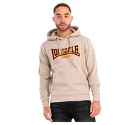 Lonsdale Men's Hooded Classic Ll002 Sweatshirt, Sand, 3XL