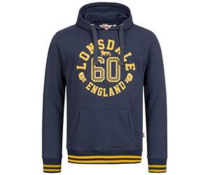 Lonsdale men's hooded sweatshirt slim fit MAMHEAD S