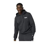 Lonsdale Mens Jersey Lounge OTH Hoodie Charcoal Marl S