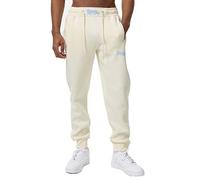 Lonsdale Men's Kilmorack Joggers, Beige/Blue, L