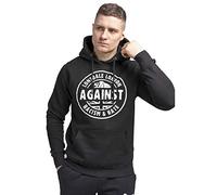 Lonsdale Men's Linford Hooded Sweatshirt, Black, Xx Large