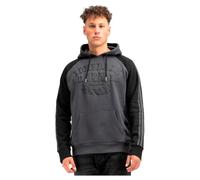 Lonsdale Men's Linnfoots Hoodie, Anthracite/black, L