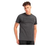 Lonsdale Men's Logo Kai T-Shirt, Anthracite/Black, 4XL