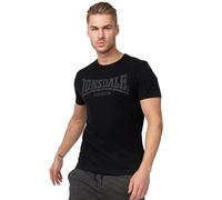 Lonsdale Men's Kai Logo T-Shirt, Black, XXXX-Large