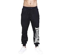 Lonsdale Men's Logo Large Sweatpants Not Applicable, Schwarz, 5X-Large
