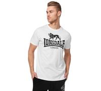 Lonsdale Men's Logo T-Shirt, White, 3XL