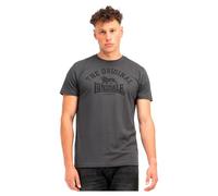Lonsdale Men's Long-Sleeved T-Shirt Regular Fit, Anthracite/black, XL
