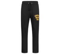 Lonsdale Men's Methilhill Dress Pants, Black/Yellow, M