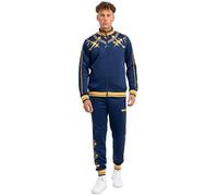 Lonsdale Men's Monumental Tracksuit, Navy/Gold, XL
