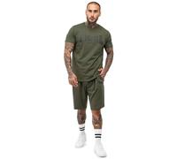 Lonsdale Men's MOY Tracksuit, Olive/Black, XL