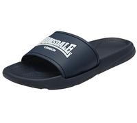 Lonsdale Men's Naples Slide Sandal, Navy/White, 12 UK