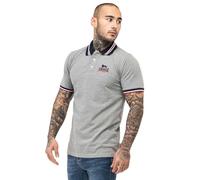 Lonsdale Occumster Short Sleeve Polo Grey XL Men