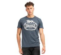 Lonsdale Men's Ollie Slim Fit T-Shirt, Blue (Marineblau), Medium (Manufacturer size: Medium)