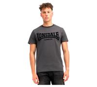 Lonsdale Men's Potternewton T-Shirt, Anthracite/Black, 3XL