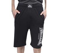 Lonsdale Men's Shorts Logo Jam - Sport Shorts - Black (Black), Medium (Manufacturer size: Medium)