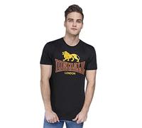 Lonsdale Men's Taverham T-Shirt, Black, L