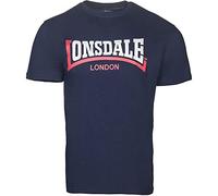 Lonsdale Men's Two Tone T-Shirt, Navy, XXXXX-Large