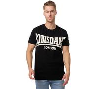 Lonsdale York Short Sleeve T-shirt Black S Men