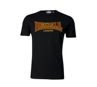 Lonsdale Premium CLASSIC Slim-Fit T-Shirt Flock Print Logo 100% Cotton 6 colours