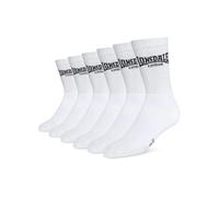 Lonsdale Socks Pack of 6, White, 43-46