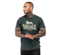 Lonsdale Men's St. Erney T-Shirt, Green, XS