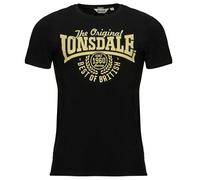 Lonsdale Bethersden Short Sleeve T-shirt Black S Men