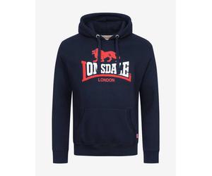 Lonsdale Thurning Hoodie Navy Red White - XL