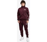 Lonsdale Men's Pember Jogging Suit, Oxblood/Ecru, L
